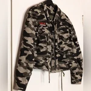 H M Camouflage Jacket US14